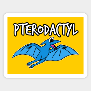 Doodle Pterodactyl Dinosaur Jurassic Flying Dinosaurs Kids Funny Sticker